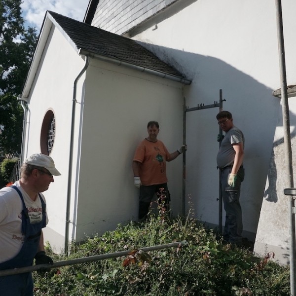 06.07.2020 - Gerüststellen