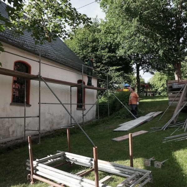 06.07.2020 - Gerüststellen