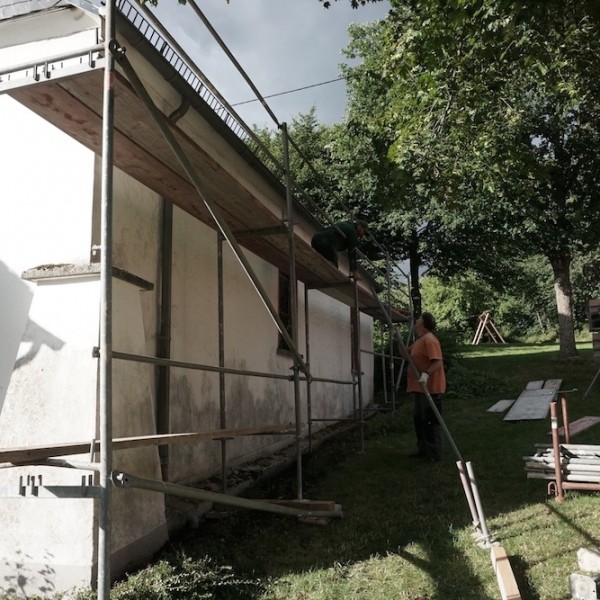 06.07.2020 - Gerüststellen