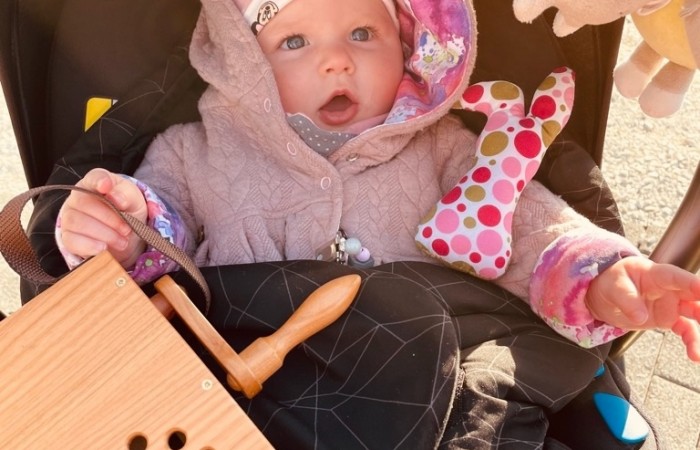 Und die jüngste Rappelerin: Ida Rech, Morscheid